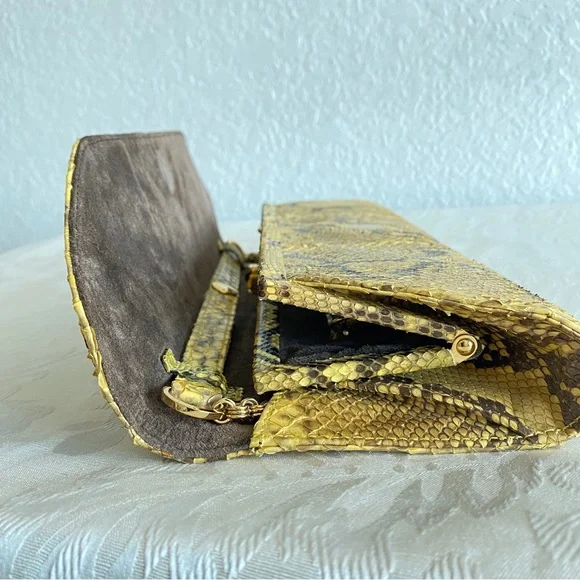 Kotur Python clutch bag